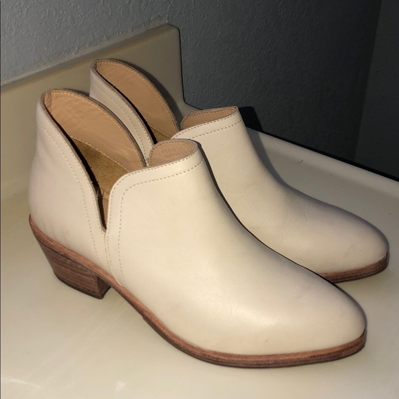 Nisolo Cream Ankle Boots size 8 - Picture 3 of 5